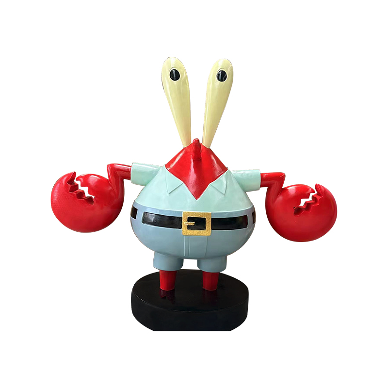 Mr. Krabs statue